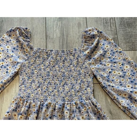 Ladies floral maxi dress size M - Picture 3 of 11